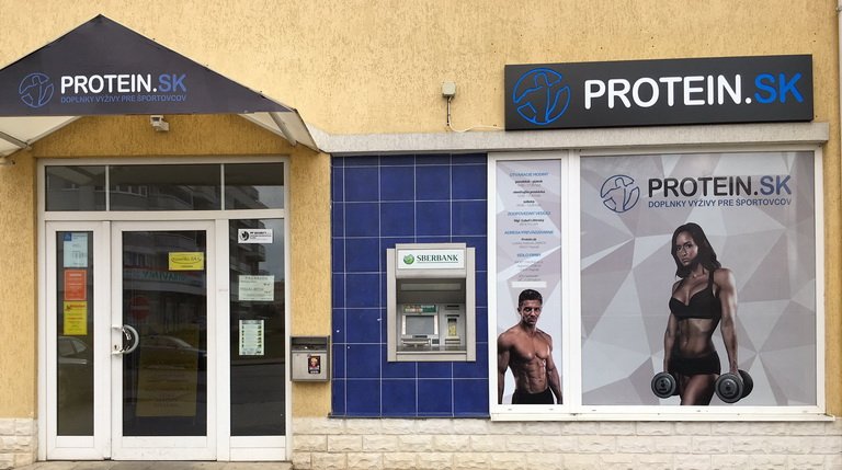 Protein.sk prodejna v Popradu 1