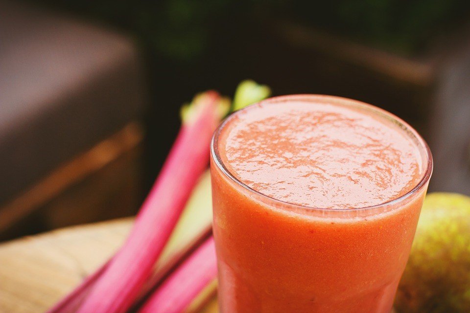 Svieže smoothie s banánom