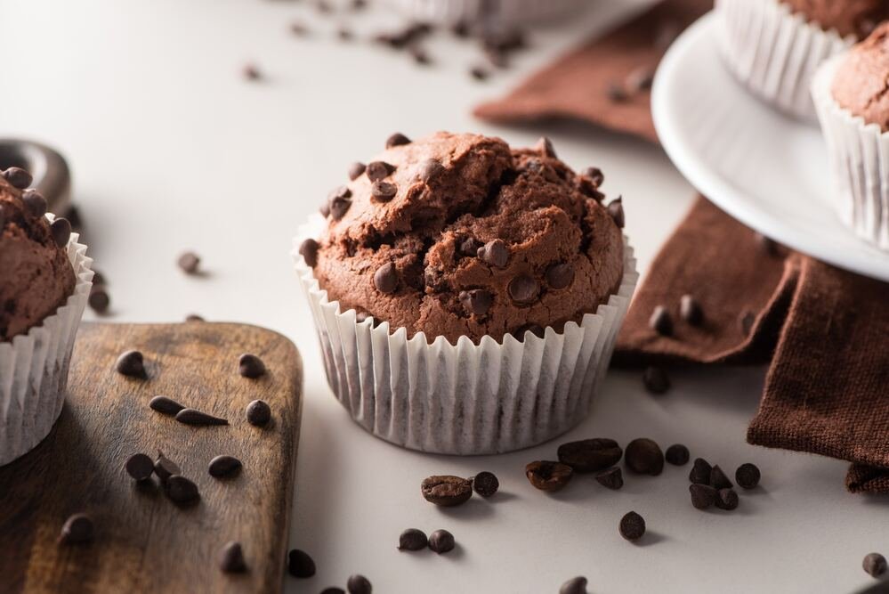 Muffiny s proteínom.