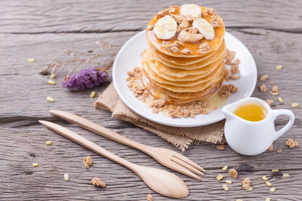 Zdravé banánové lívance: Na své si přijdou celiaci i vegani