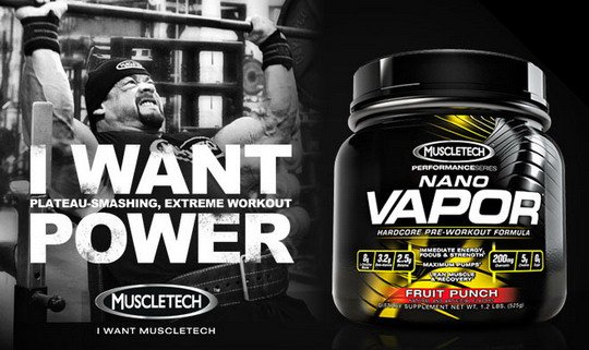 Reklamny baner nano vapor MuscleTech